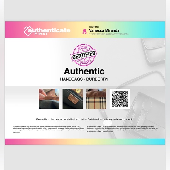 Burberry Beige and Brown Check Shoulder Bag - Picture 16 of 16